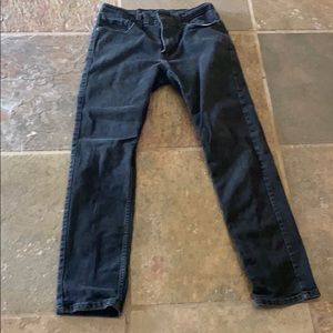 Levi’s 511 Slim Fit Black Skinny Jeans 30x30